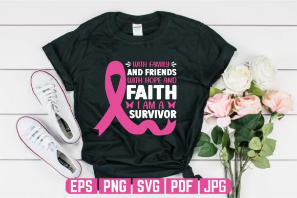 A Survivor Breast Cancer T-shirt Design