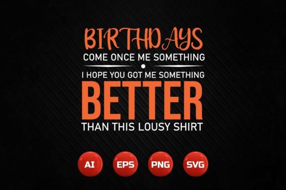 Birthday T-Shirt Design 99: Graphics for Real Website Use