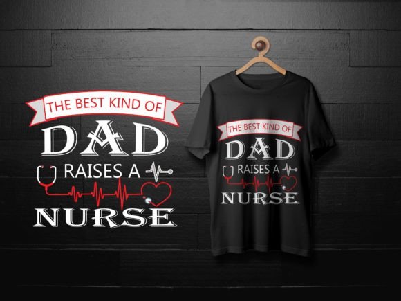 Dad Nurse Gift: A Graphic Design Asset for T-Shirt Projects