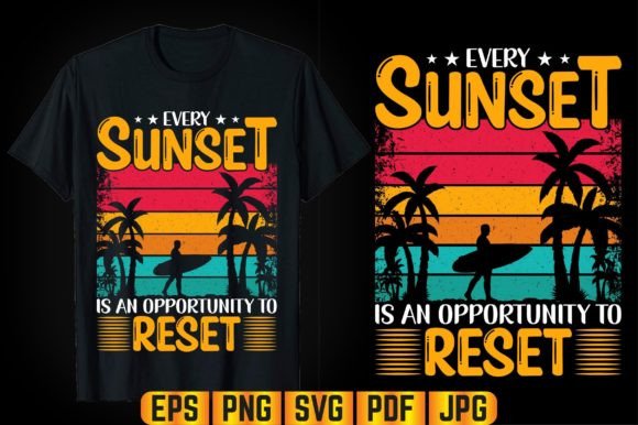Every Sunset Summer T-shirt Design Graphics and Graphic Templates Review