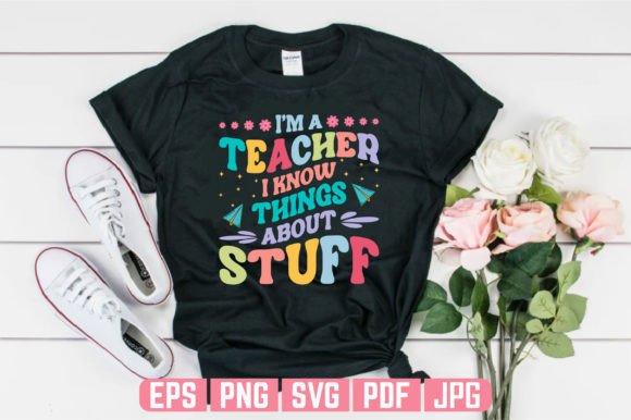 I'm a Teacher's Day Wavy T-Shirt Design Reviewed