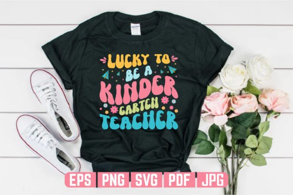 Kindergarten Teachers Day T-Shirt Design Graphics