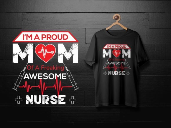 Mom Nurse Graphics for T-Shirt Designs