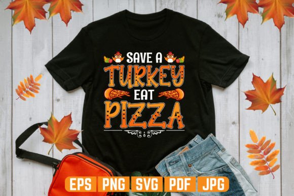 Save a Turkey Thanksgiving Tshirt Design Graphics Review