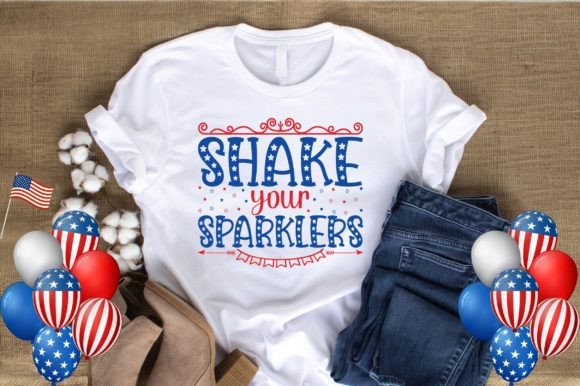 Sparklers 4th of July: Graphics & Graphic Templates