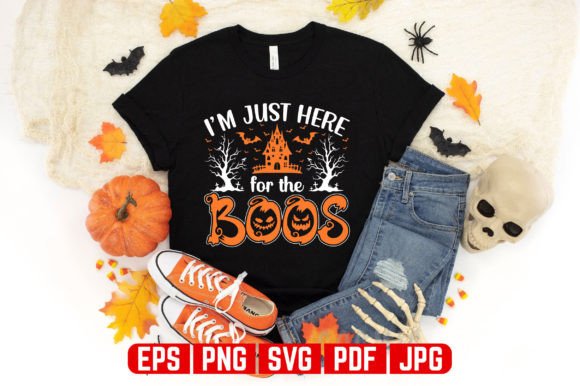 The Boos Halloween Graphics for T-Shirt Designs