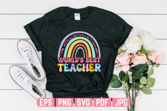 World's Best Teachers Day T-Shirt Design Graphics